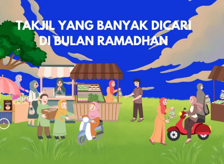 TAKJIL YANG BANYAK DICARI DI BULAN RAMADHAN