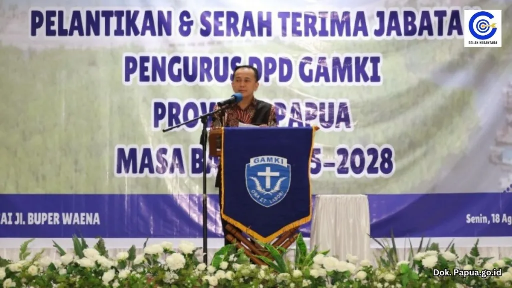 pelantikan gamki papua