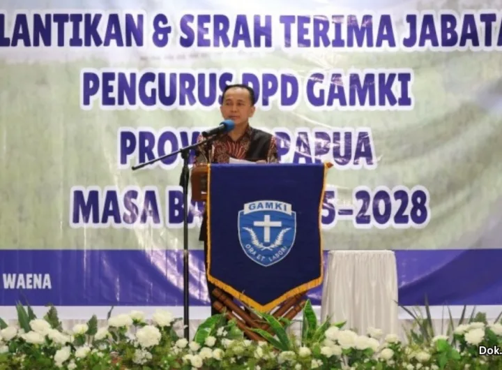 pelantikan gamki papua