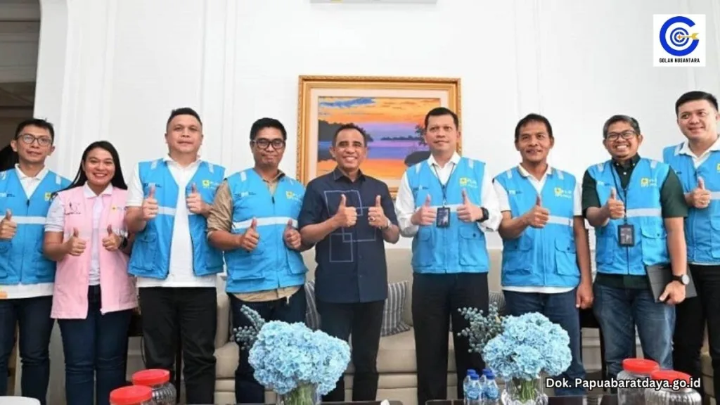 gubernur papua apresiasi pln