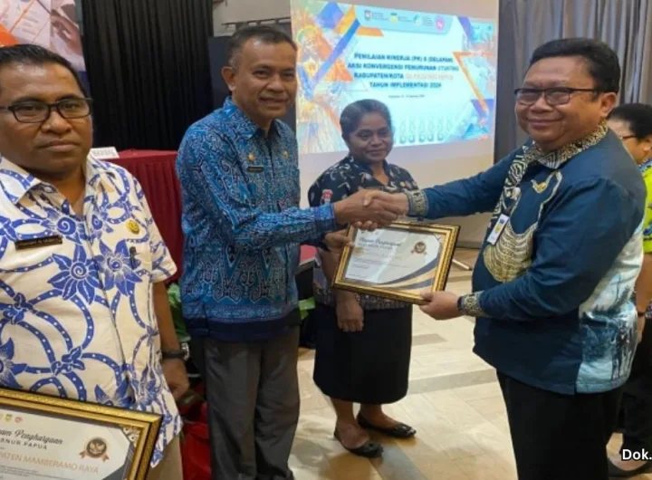 penurunan stunting di papua