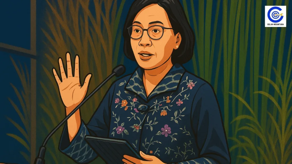 sri mulyani tegas bantah hoax