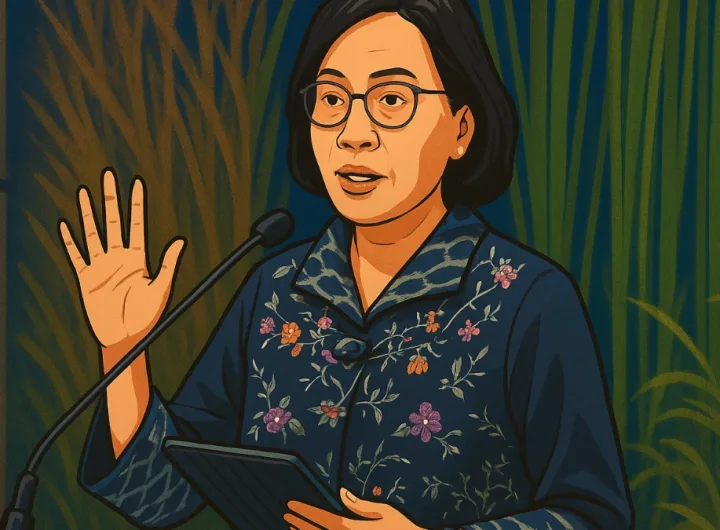 sri mulyani tegas bantah hoax