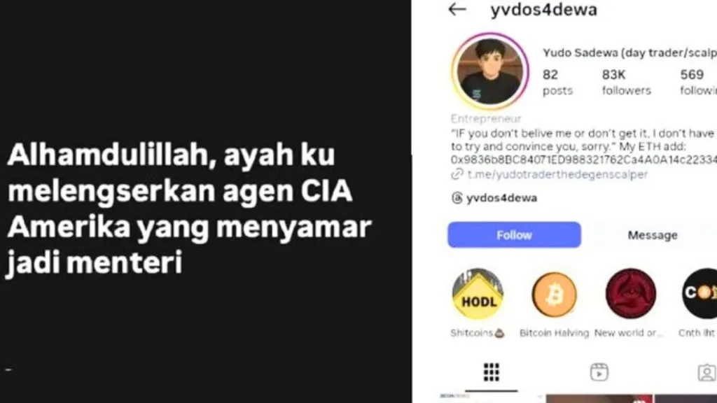 klarifikasi yudo sadewa