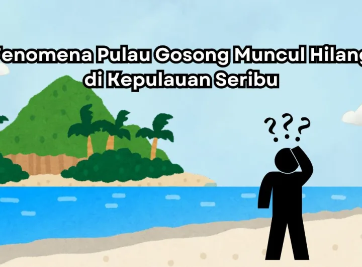 pulau gosong muncul hilang