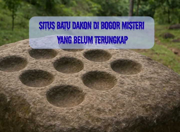 situs batu dakon bogor