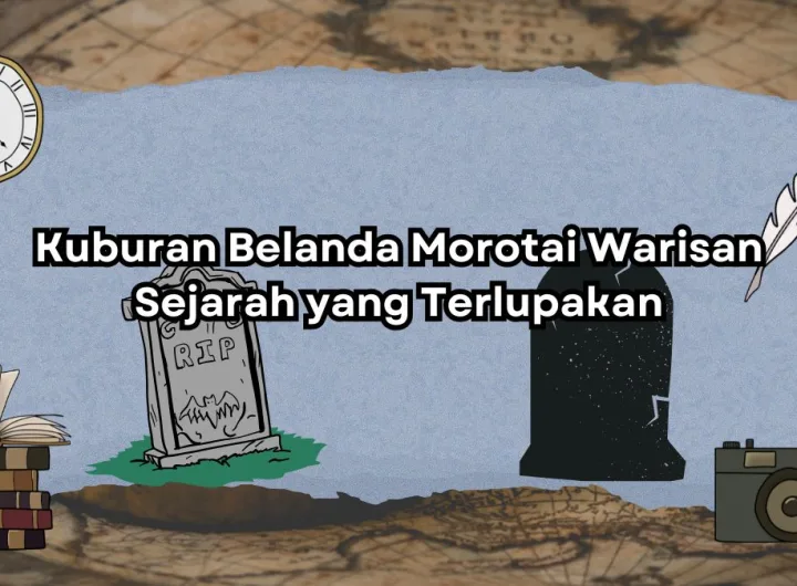 kuburan belanda morotai