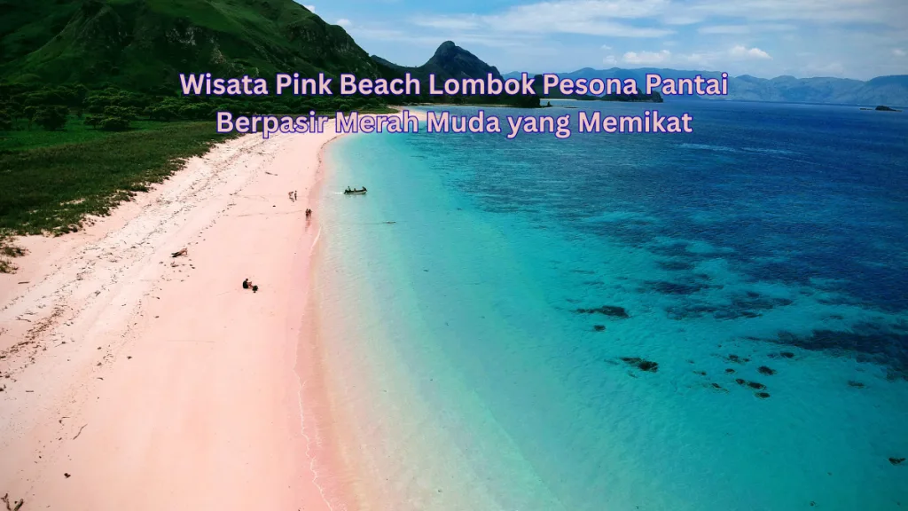 pink beach lombok