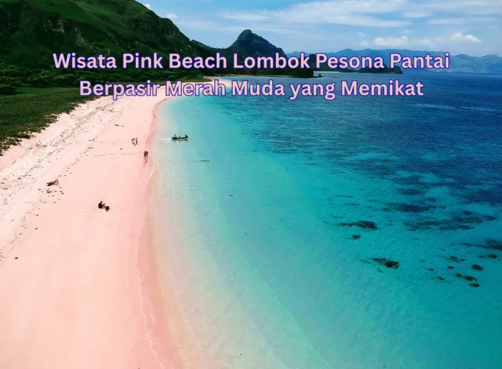 pink beach lombok