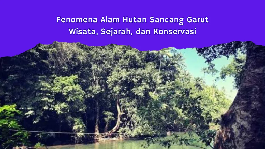 hutan sancang garut