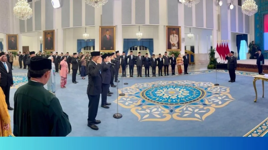 prabowo lantik 11 pejabat