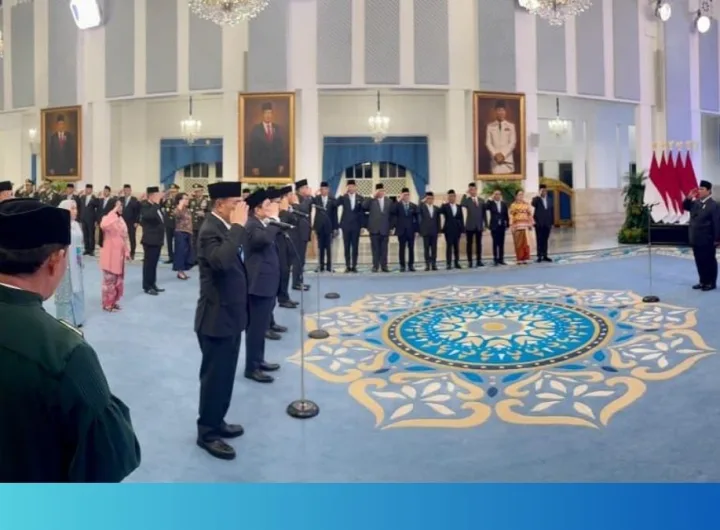 prabowo lantik 11 pejabat