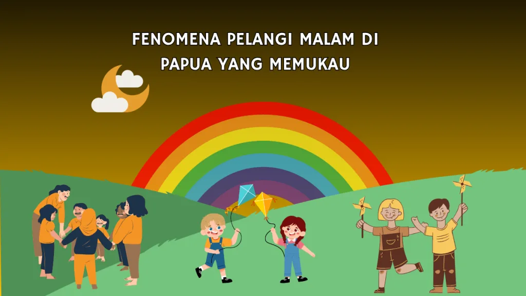 pelangi malam di papua