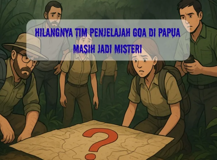 hilangnya tim penjelajah goa