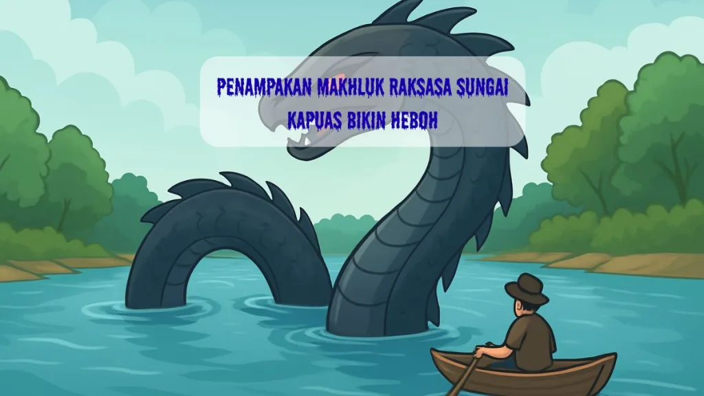 penampakan makhluk raksasa