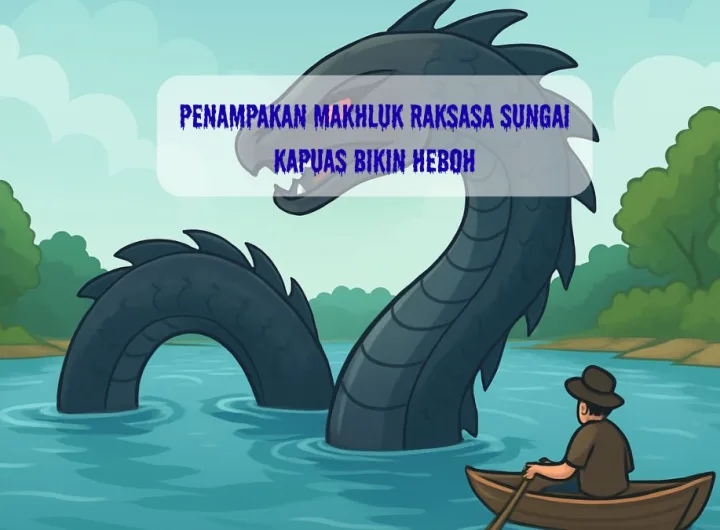 penampakan makhluk raksasa