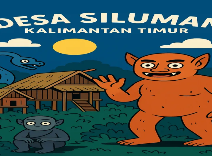fenomena desa siluman kalimantan