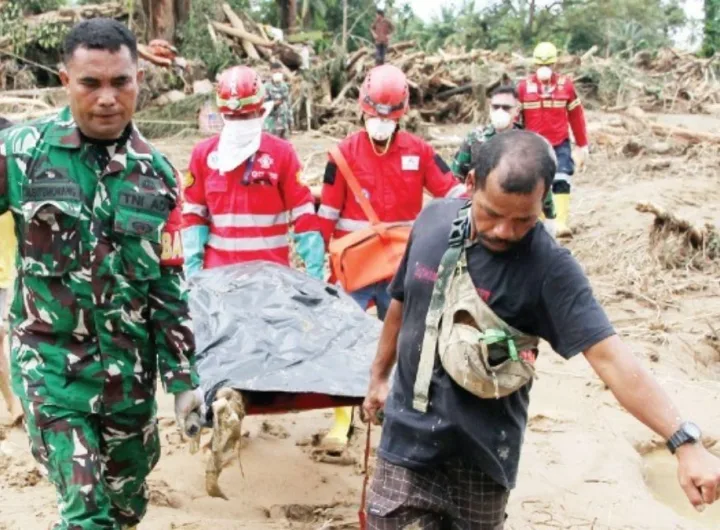 korban banjir dan longsor