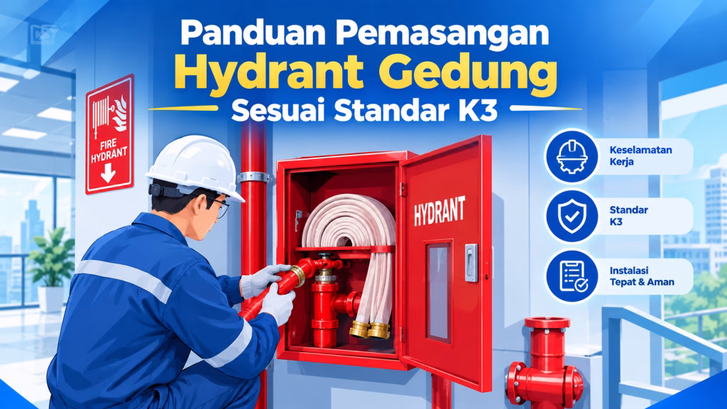 pemasangan hydrant gedung