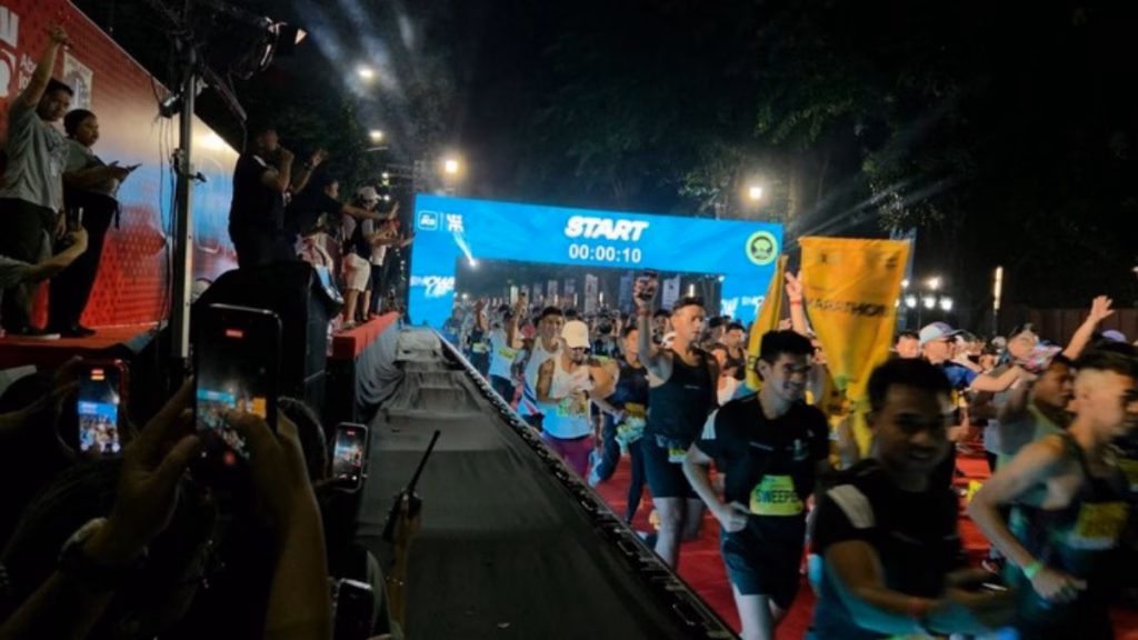pelepasan jakarta running festival pramono