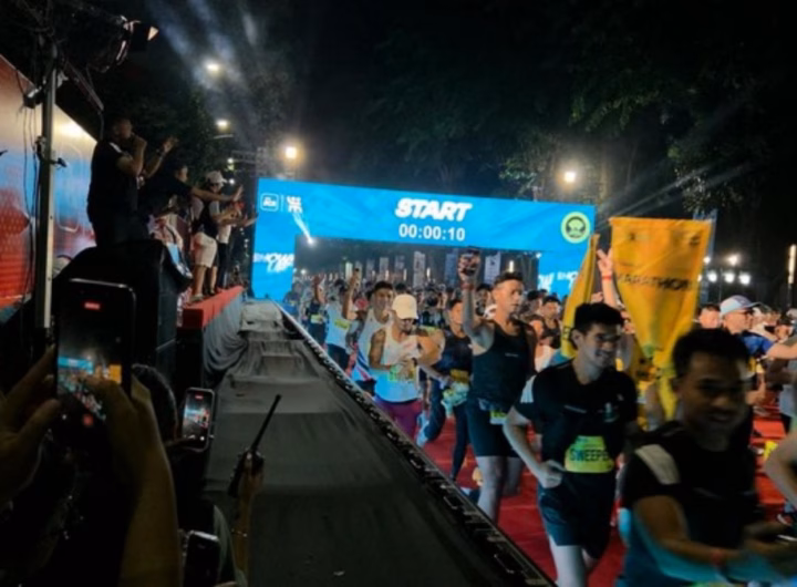 pelepasan jakarta running festival pramono