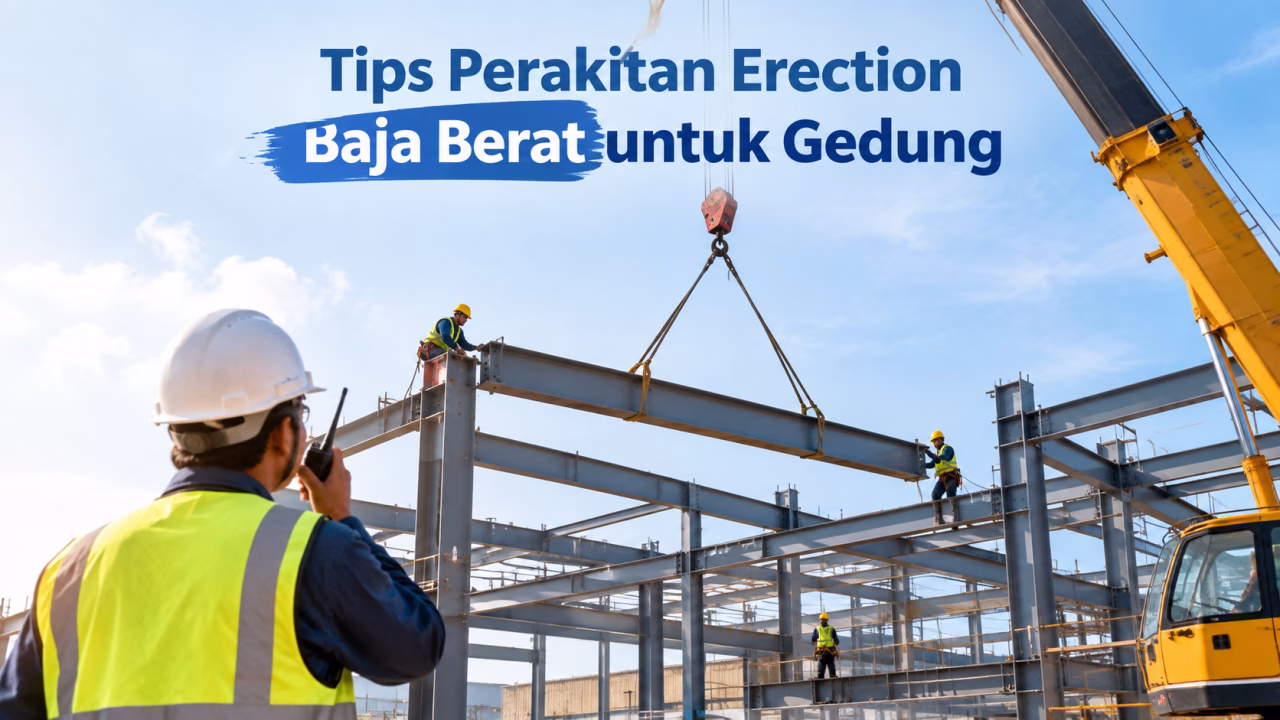 perakitan erection baja berat